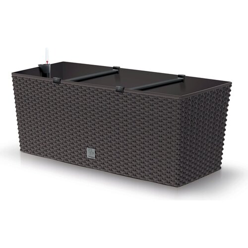 RATO Case cvetlično korito vključ. z zalivalnim sistemom, rjava - L 51,4 cm Slike