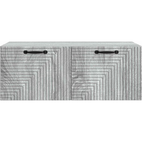  ormar za zid Siva sonoma 78,5 x 41 x 30 cm Konstruirano drvo Slike