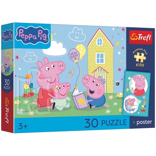 Trefl Peppa prašiček 30-delni premium puzzle - Cene