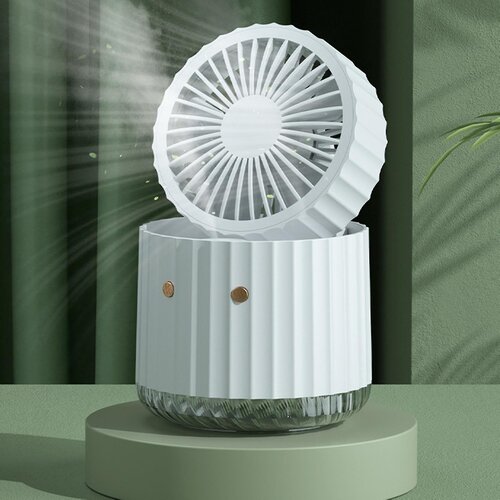 Venisymlis Prenosni Električni Ventilator Za Polnjenje Vodno Hlajenje Okolju Prijazen Hladilnik Razpršilni Vlažilec Z Usb Za Spalnico Pisarniško Namizje, (22060939) Cene