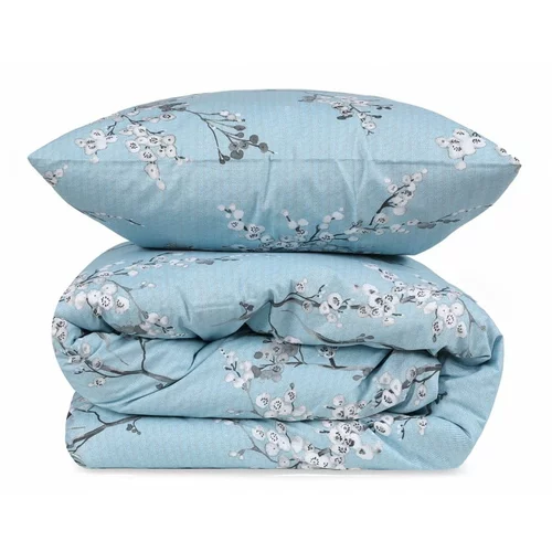 Mijolnir Plava posteljina za bračni krevet/za produženi krevet od renforce pamuka 240x220 cm Chicory –