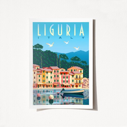 Wallity Poster Ligurija-1973, 42x59,4 cm Cijene