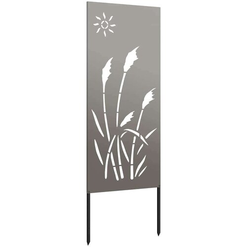 vidaXL Privatnost u vrtu Rezbarija Rđa 50 x 140 cm Otporni čelik Cijene