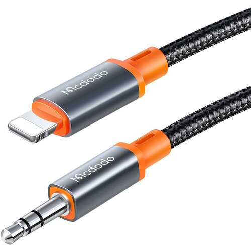 McDodo Kabel CA-0890 Lightning do 3,5 mm mini priključka AUX, 1,8 m (črn) Slike