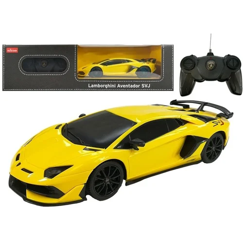  Licencirani auto na daljinsko upravljanje Lamborghini Aventador Rastar 1:24 - žuti