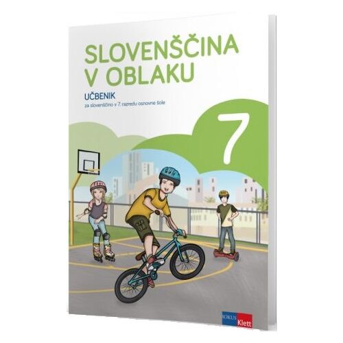  SLOVEN&amp;Scaron;ČINA V OBLAKU 7, učbenik za sloven&amp;scaron;čino v 7. razredu osnovne &amp;scaron;ole Slike