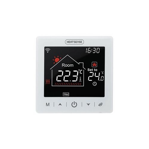  Termostat za mrežu digitalni HS-110W, bijeli Cijene