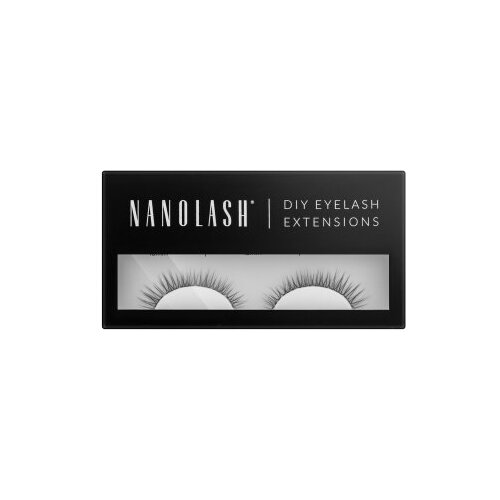 Nanolash DIY Eyelash Extensions samoljepljive pojedinačne trepavice Innocent 36 kom Slike
