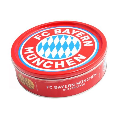 GUNZ Keks s puterom u limenoj kutiji 340g Bayern Munich Cene