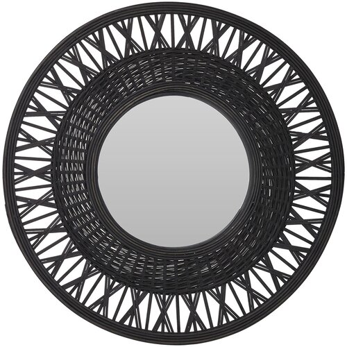  OGLEDALO OKRUGLO 56CM CRNO 435001290 Slike