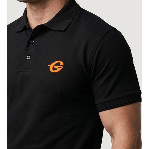 GymBeam Polo Shirt Black XL Slike