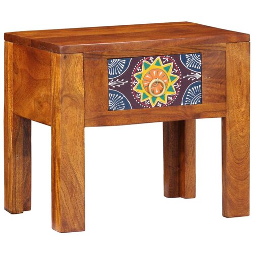  Bočni stol 40x30x36 cm Čvrsto drvo Acacia Cijene