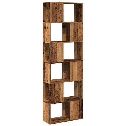 Maison Chic Knjižna omara - Knjižni regal starinski les 60x24x186 cm, (21723203) Slike