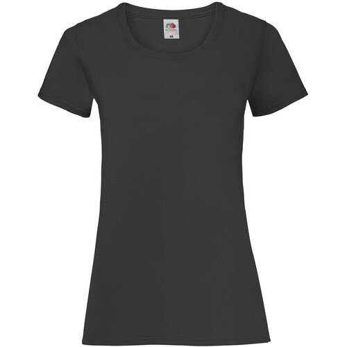 Fruit Of The Loom Black Valueweight T-shirt Cene