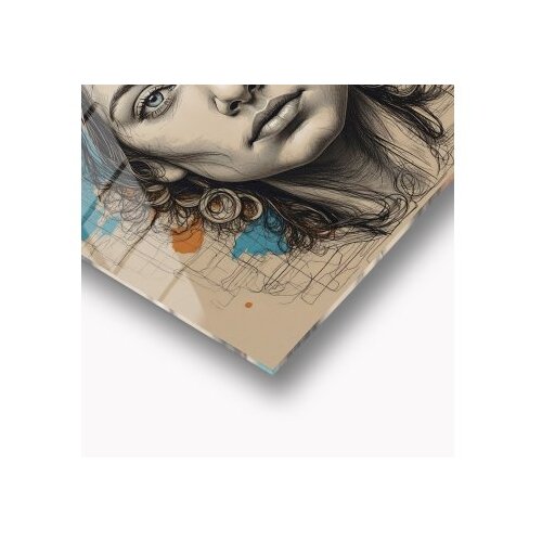 WALLXPERT dekorativna slika echoes of creativity 25 x 25 Slike