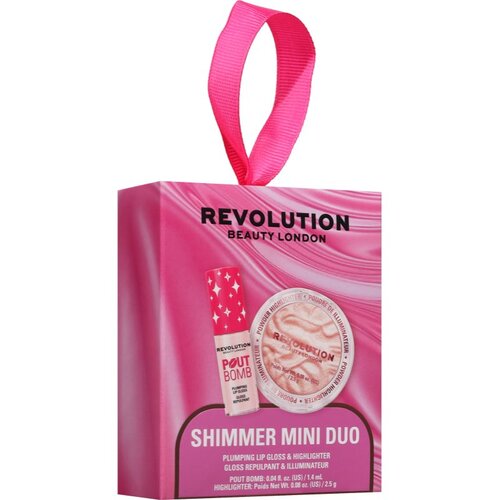 Revolution Shimmer mini Duo darilni set s posvetlitvenim učinkom za ženske 1 kos Slike
