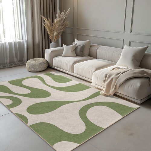 Mila Home Zeleni periv tepih 160x230 cm Matcha Latte &amp;ndash; Slike