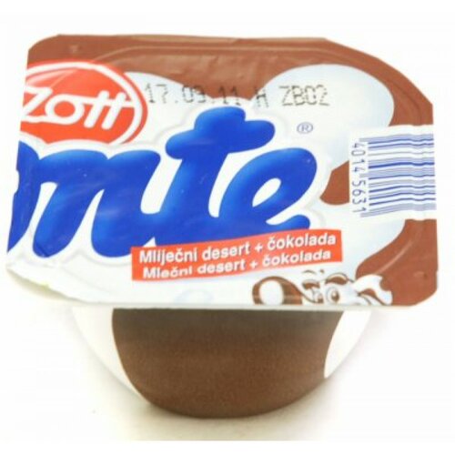 Zott Monte mlečni desert čokolada 55g čaša Slike