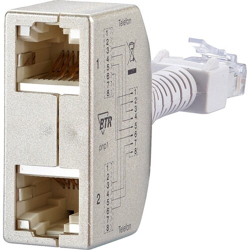 Metz Connect adapter za deljenje kablov ISDN omrežni adapter, (20410831) Slike