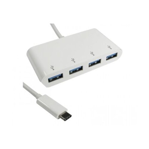 E-green USB HUB USB3.1 Tip C - 4 Port USB3 with USB-C Power Cene