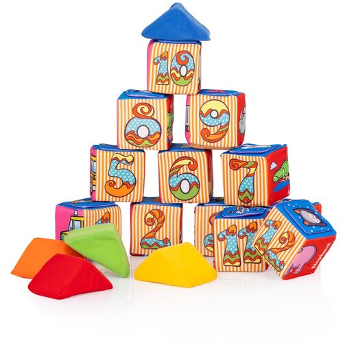Chipolino set mekih edukativnih kocki &amp;ndash; 12 kom Slike