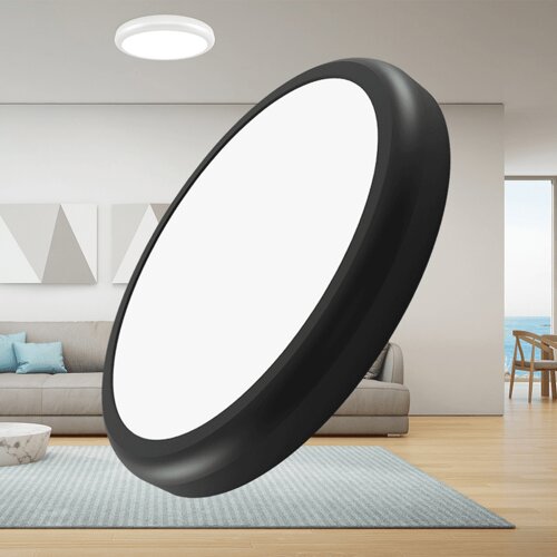 Braytron ugardno nadgradni LED panel FLEX 3IN1 KRUG CRNI 20W Cene