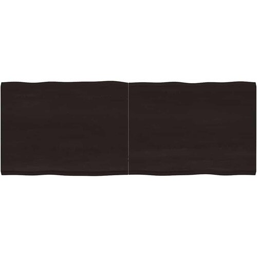 Stolna ploča tamnosmeđa 160x60x(2-4) cm obrađena hrastovina Cijene
