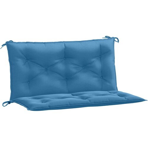 Jastuci za vrtnu klupu 2 kom plavi 100x50x7 cm tkanina Slike
