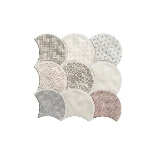 Realonda zidne i podne pločice scale boho white 30,7x30,7 Cene