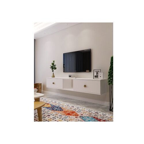 Hanah home tv polica zuzu 150 white Slike