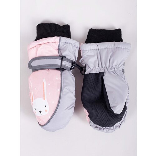 Yoclub Kids's Children's Winter Ski Gloves REN-0211G-A110 Slike