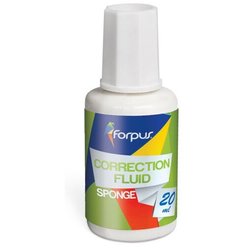 Forpus Korekturna tekočina z gobico, 20 ml Slike