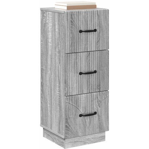  Ormar s ladicama Siva sonoma 33 x 34,5 x 87 cm Slike