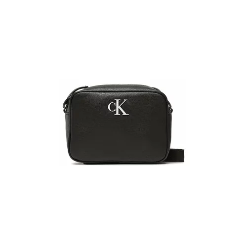 Calvin Klein Jeans Ročna torba Minimal Monogram Camera Bag18 K60K610683 Črna