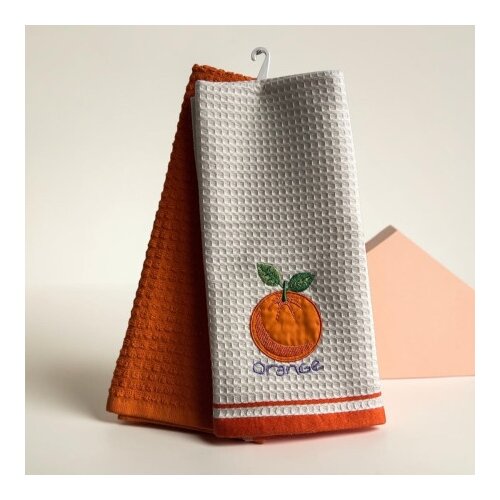  Set kuhinjskih krpa 40x60cm Wafle - Orange ( VLK000109-orange ) Cene