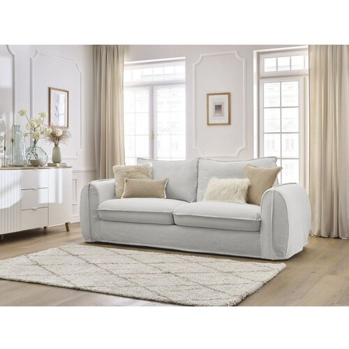 Bobochic Paris Svetlo siva sedežna garnitura za spanje/raztegljiva 236 cm Archimede &amp;ndash; Slike