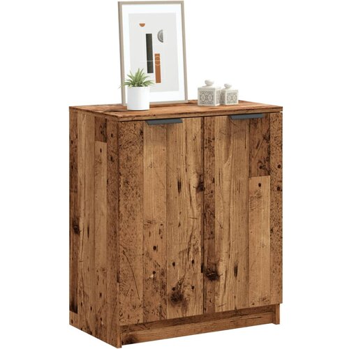 vidaXL Ormarić za cipele boja staro drvo 59x35x70 cm konstruirano drvo Cijene
