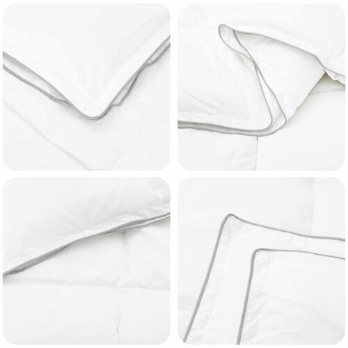  Set deka 3 kom. 200 x 200 cm Sve sezone Bambus Bijela - 200 x 200 cm 60 x 60 cm Cene