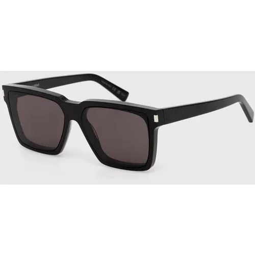 Saint Laurent Sončna očala črna barva