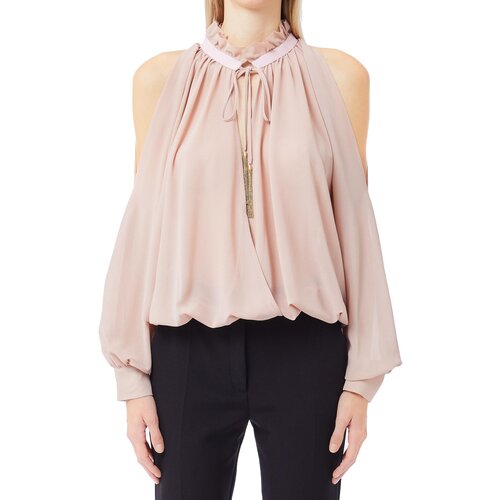 Liu Jo Srajce &amp;amp; Bluze CF5396TS869 Rožnata Slike