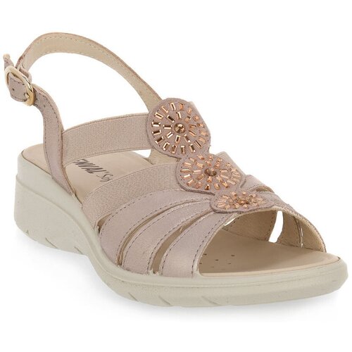 Enval Sandali &amp;amp; Odprti čevlji CHARLOTTE CHAMPAGNE Bež Slike