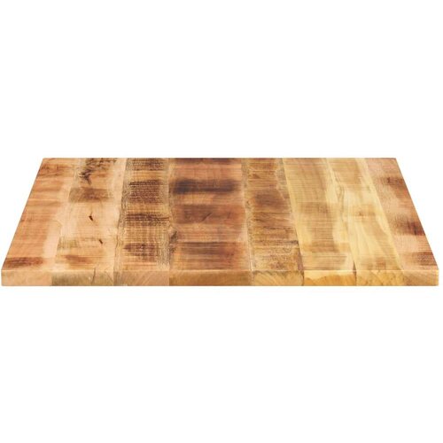  Ploča stola 90x80x3 8 cm pravokutno puno drvo grubo mango Slike