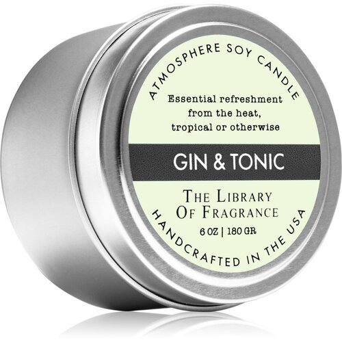 The Library of Fragrance Gin &amp;amp; Tonic di&amp;scaron;eča sveča 180 g Slike