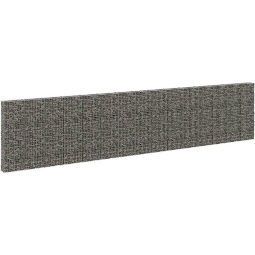 vidaXL Gabionski zid s poklopcima od pocinčanog čelika 900x30x200 cm Cijene