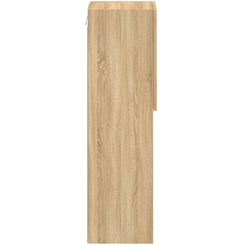  ormarić s LED svjetlima boja hrasta sonome 30,5x30x102 cm Slike