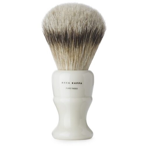 Acca Kappa, Treviso. shaving brush design resina – ivory 11,7cm Slike