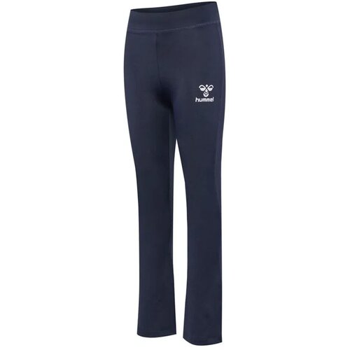 Hummel Donji deo trenerke za devojčice Hmlaya High Rise Flare Pants, Teget Slike