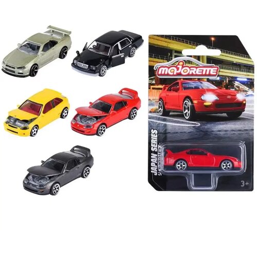 Simba Toys Majorette: Japonska serija kovinskih avtomobilskih modelov 16. serija v več različicah 1/64 1 kos Cene
