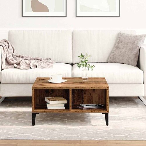  Kava Stol Staro drvo 60 x 60 x 30 cm Slike
