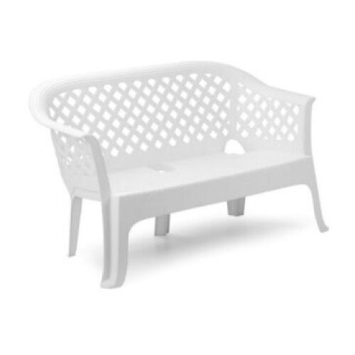  Dvosed plasticni beli - lariana ( 037986 ) Cene